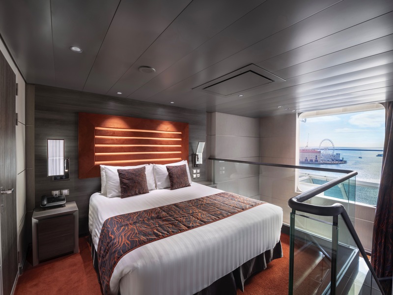 MSC Yacht Club Duplex Suite with Whirlpool